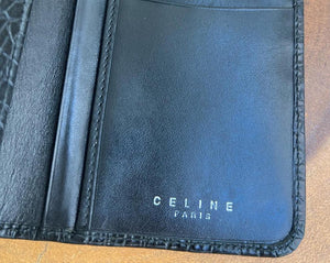 Celine cocodrile wallet